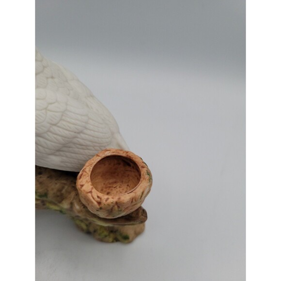 Enesco Vintage Candleholder White Doves Birds 1979 Fine Porcelain 5.5" VTG - Picture 11 of 16